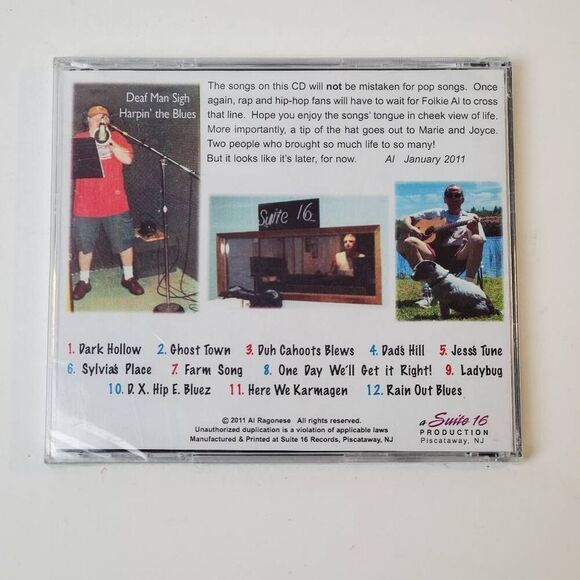 Ghost Town And Other Distorted LOVE SONGS by Folkie Al Rises Again! [CD] - Picture 2 of 2